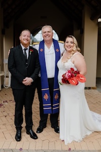 Wedding ceremony by Dr. Gerrit Rademeyer in Duiwelskloof (Modjadjiskloof)