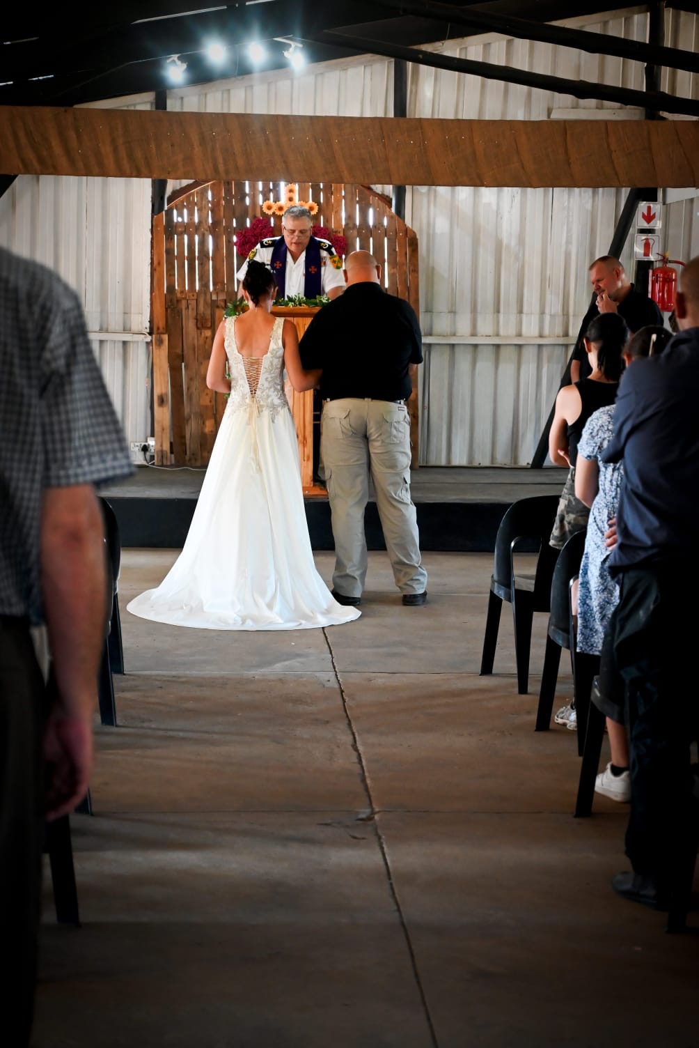 Wedding ceremony by Dr. Gerrit Rademeyer in Duiwelskloof (Modjadjiskloof)